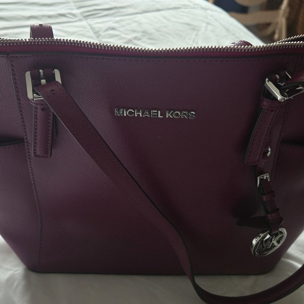 Michael Kors Rich Purple Tote Bag